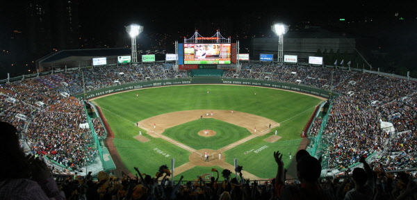 사직구장 스케치